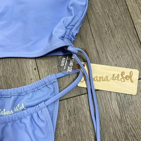 Cabana del Sol Blue Small Swim Set - Picture 9 of 14